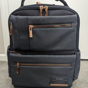Samsonite Laptop Backpack Gray/Rose Gold